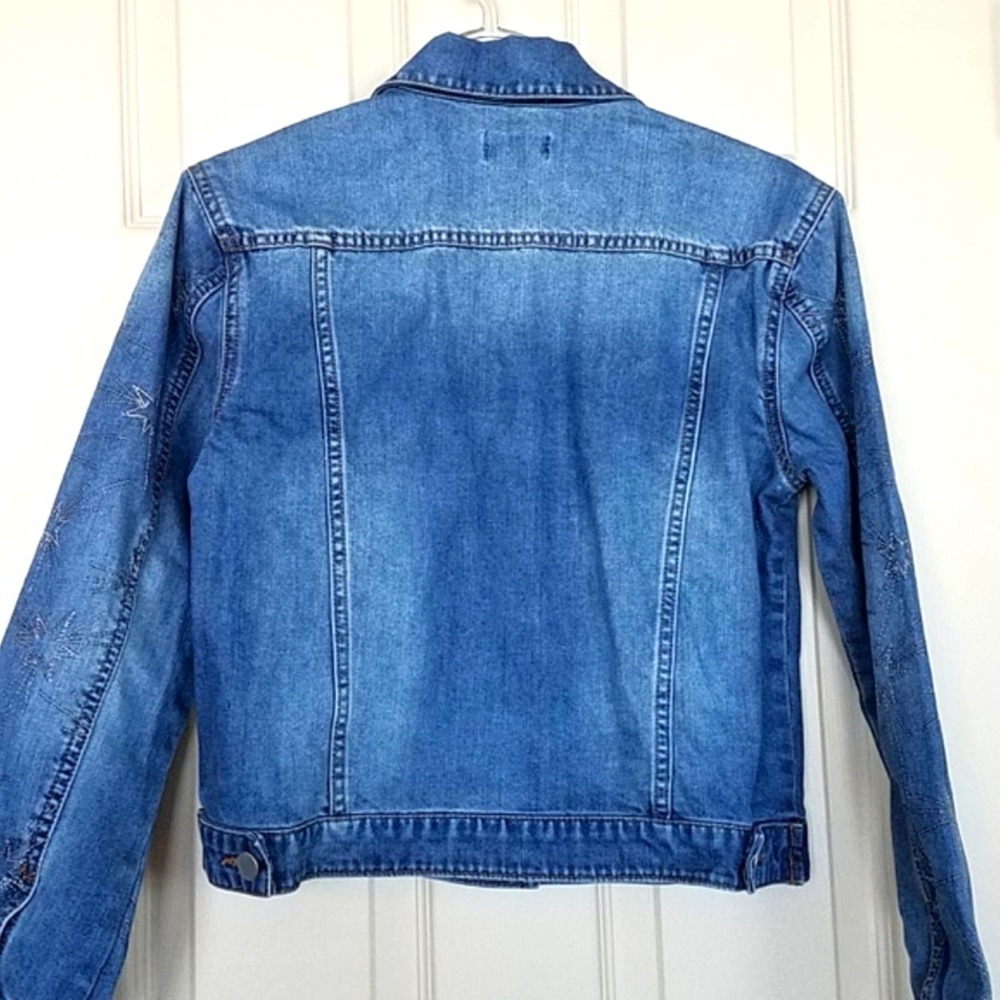 Vintage Maison Jules Denim Jacket Size Small - Picture 2 of 8
